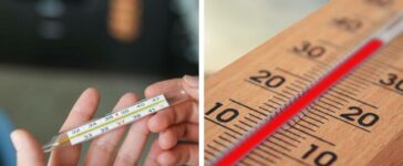 how to clean a thermometer