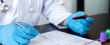 Paperwork for Blood tests