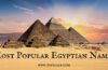 Egyptian names