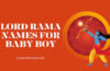 Lord Rama Names For Baby Boy