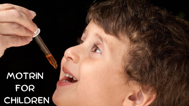 Child taking medicine