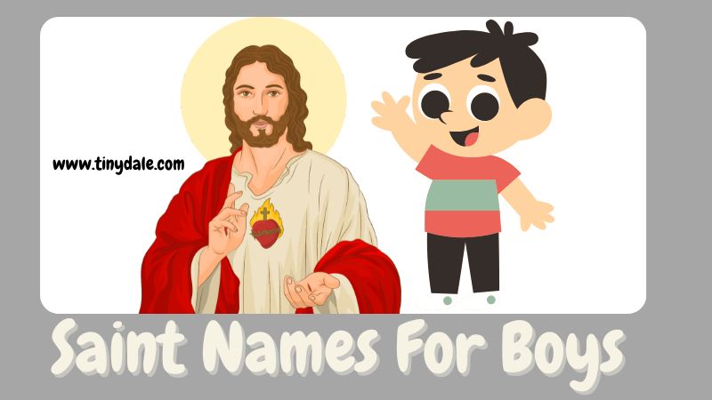 Saint Names For Boys