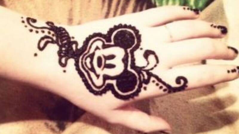 cartoon mehendi