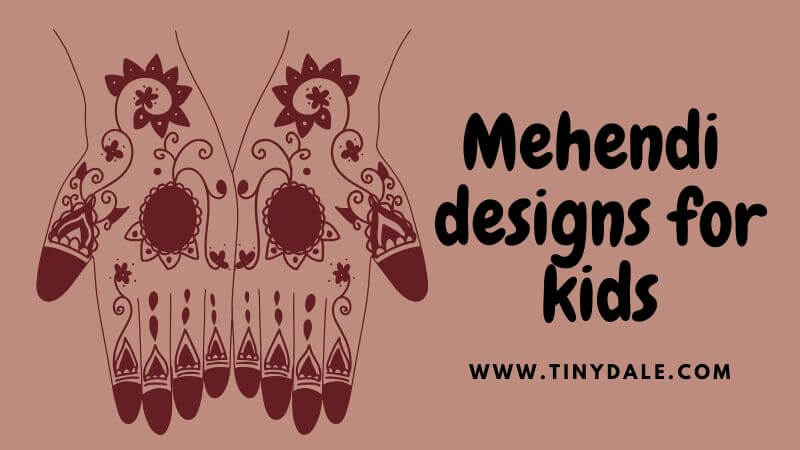 mehndi designs for kids