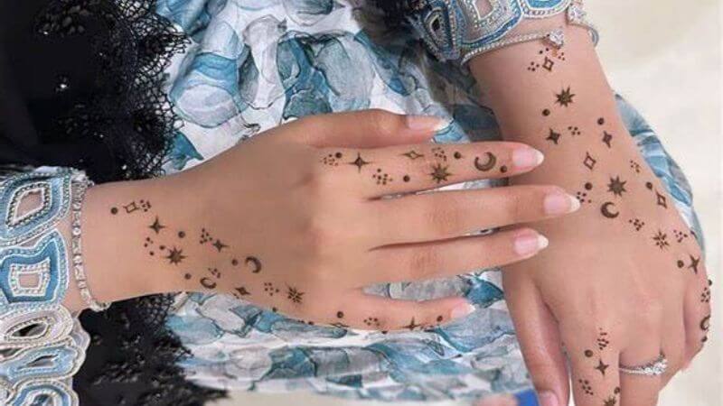 starry night mehendi