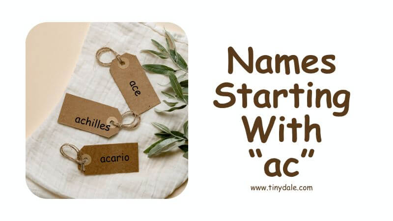 names starting with ac