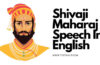 shivaji maharaj speech in english