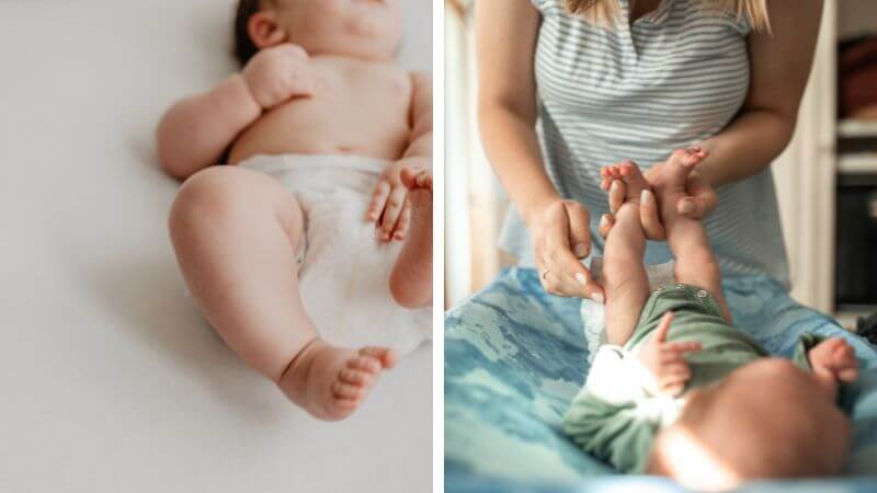 baby diaper changing