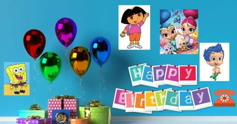 Make Kid's Birthday Special With Nickelodeon Birthday Club